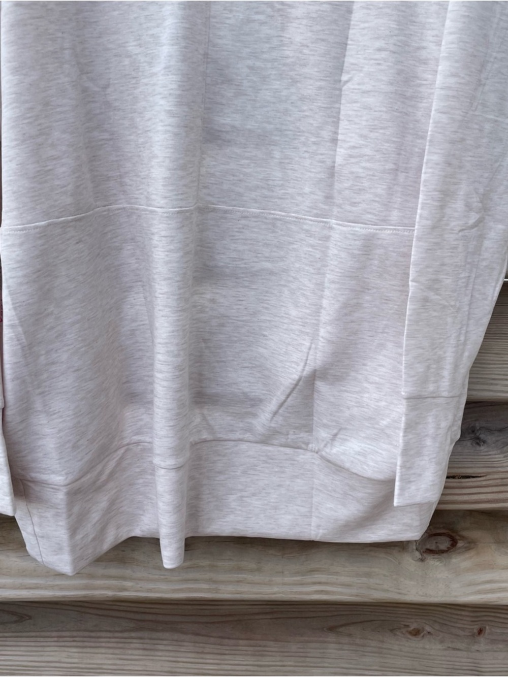 Yogalicious Heather Crystal Gray Scuba London Open Cardigan Women M & L NWT - Picture 12 of 16